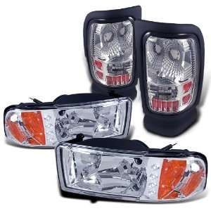    2001 Dodge Ram LED Head Lights+tail Lights Brand New Replacement Set