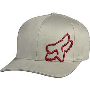 Fox Racing Muggin Mens Flexfit Sportswear Hat/Cap   Color Light Grey 