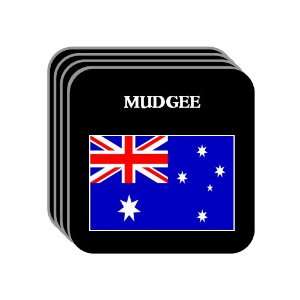  Australia   MUDGEE Set of 4 Mini Mousepad Coasters 