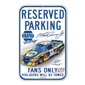  #56 Martin Truex Jr 2011 Reserved Parking Sign Wincraft 