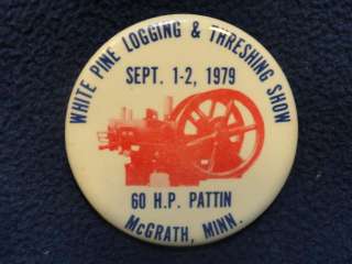 1979 White Pine Logging & Threshing Show. McGrath, Minnesota. Souvenir 