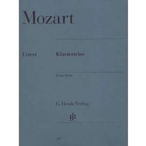   Violin, Cello, and Piano   edited by Ernst Herttrich   G. Henle Verlag