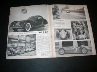 Road and Track   April 1950 BMW LANCHESTER FIAT  