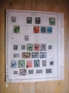 Peru Advanced Stamp Collection on Minkus Pages high CV  