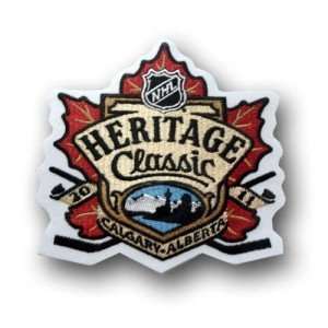  2011 NHL Heritage Classic Logo Patch   Calgary Flames 