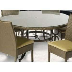  Alfresco Home Vento 60 Inch Round Dining Table With 