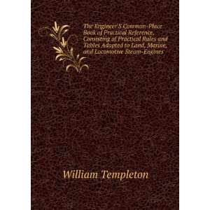   Land, Marine, and Locomotive Steam Engines William Templeton Books