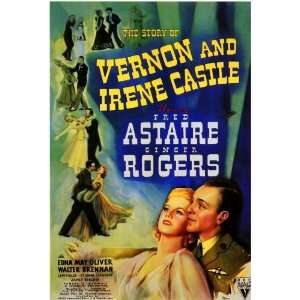 The Story of Vernon and Irene Castle Movie Poster (11 x 17 Inches 