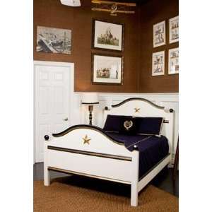  cody bed with appliqued star mouldings
