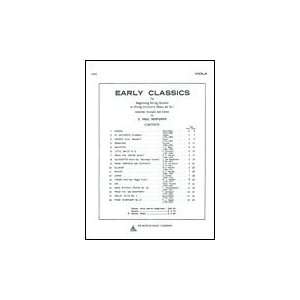    Early Classics For Beg. String 4Tet Viola