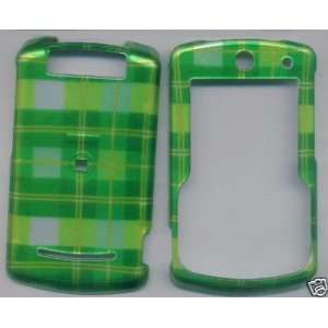  PLAID MOTOROLA Q GLOBAL Q9H SNAP ON FACEPLATE COVER Cell 