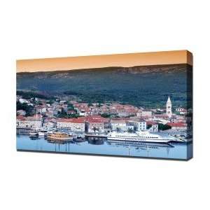  Hvar Island Croatia   Canvas Art   Framed Size 24x36 