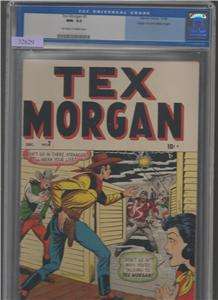 Tex Morgan #3, Mile High, CGC 9.2, NM   