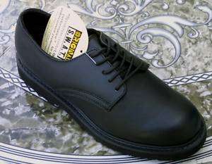 Black SWAT Oxford Shoes, Matte Finish, Military Police  