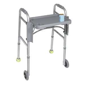  Drive Medical Drive Walker Tray With Cup Holders Gray 