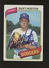 B06918 1980 Topps #170 Burt Hooton Autograph Dodgers