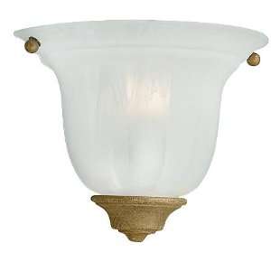   Designs Single light wall sconce in Moroccan Gold