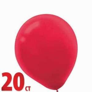  Red 12 Latex Balloons, 20ct Toys & Games