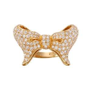  Paul Morelli PavÃ© Diamond Bow Knot Ring Jewelry