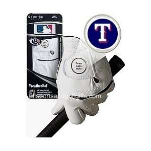  Texas Rangers FootJoy WeatherSof Golf Gloves 6 Pack 