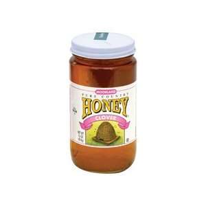 Moorland Honey Clover Honey 16 oz. (Pack of 12)  Grocery 