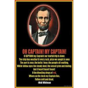   , my captain   Poster by Wilbur Pierce (12x18)