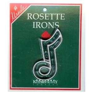  Musical Note Rosette Iron Form