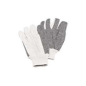  Mens Hob Nob Gloves, White, Size Large