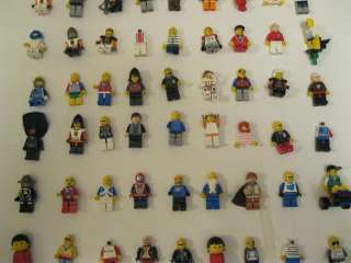   161 LEGO MIXED MINI FIGURES PEOPLE & MUCH MORE   SEE SCANS FOR DETAILS