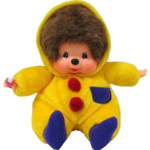    Monchhichi Boy In Yellow Jump Suit Plush Doll Toys & Games