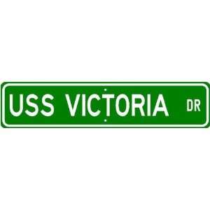  USS VICTORIA AK 281 Street Sign   Navy