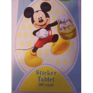 com Disney Mickey Mouse Easter Sticker Tablet ~ 136 Stickers (Mickey 