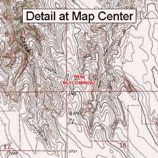  USGS Topographic Quadrangle Map   Wray, Colorado (Folded 