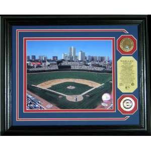  CHICAGO CUBS Wrigley Field Authentic Infield Dirt GOLD 