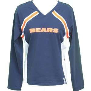Girls Chicago Bears L/S Primary Mesh Shirt