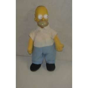   Vintage Plush Doll  8 Homer Simpson the Simpsons 