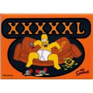  Simpsons Homer Couch XXXXXL Magnet SM117