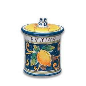  Handmade Zola Flour Canister From Italy