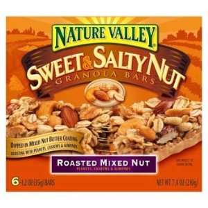  Valley Sweet & Salty Roasted Mixed Nut Granola Bars 7.4 oz (Pack 