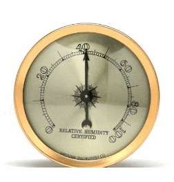 NEW Analog Hygrometer 2.25 by Western Humidors *QUICK SHIP*  