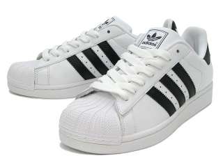 ADIDAS SUPERSTAR II WHITE / BLACK MENs BRAND NEW IN BOX SELECT YOUR 