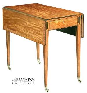 SWC Hepplewhite Satinwood Pembroke Table c.1800  