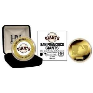  San Francisco Giants 24KT Gold and Color Team Mint Coin Collection 