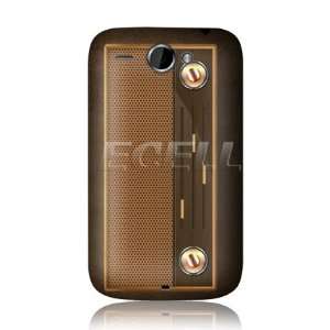   VINTAGE RETRO RADIO SNAP ON BACK CASE FOR HTC WILDFIRE Electronics