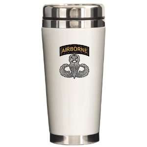 Master Airborne Wings with Ai Military Ceramic Travel Mug by  