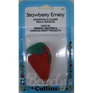  Collins Pin Cushion Strawberry Emery Arts, Crafts 
