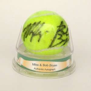  Mike and Bob Bryan Autographed Tennis Tennis Ball Sports 