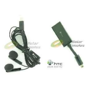 HTC Stereo HandsFree Headset + Multifunction All in one Audio Adapter 