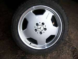 18 OEM Mercedes S 500 AMG wheels tires  