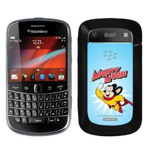 Mighty Mouse   Smiling Logo design on BlackBerry® Bold 9900 9930 Hard 